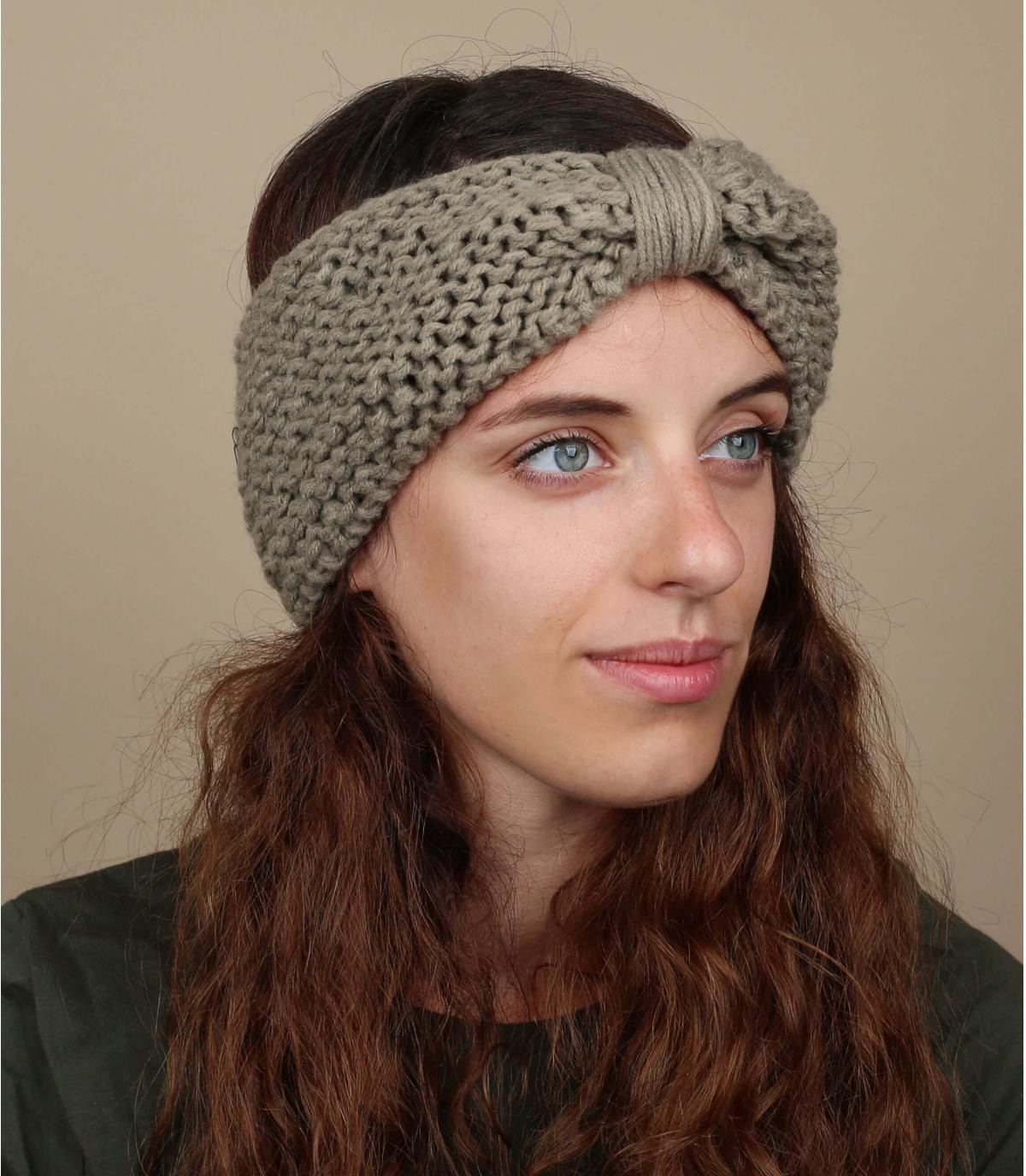 nodo de invierno diadema Ginger headband taupe